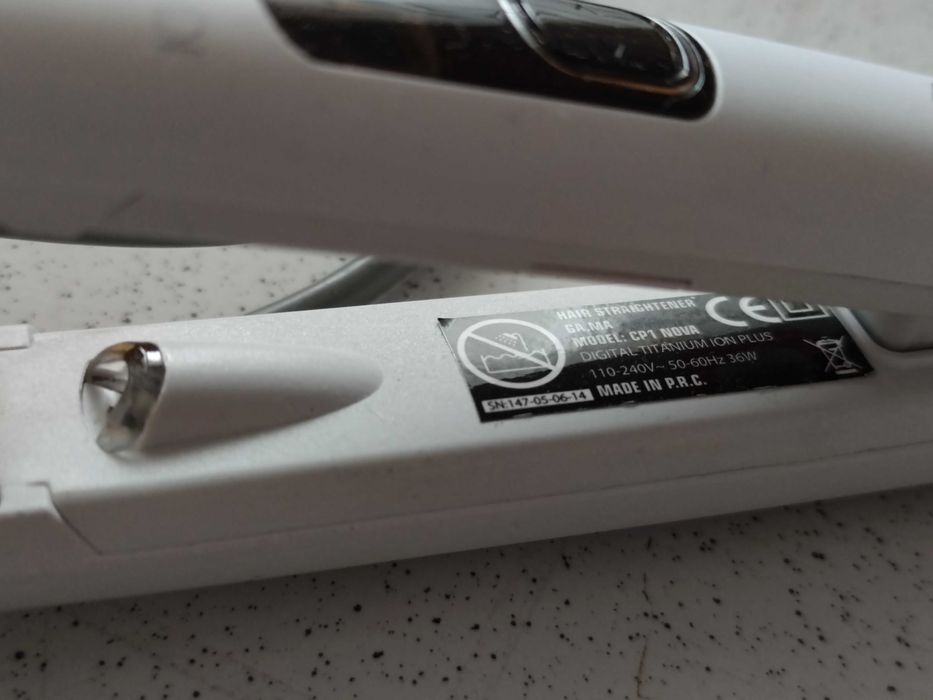 Утюжок для волос Ga.Ma professional CP-1 Nova. Дефект.