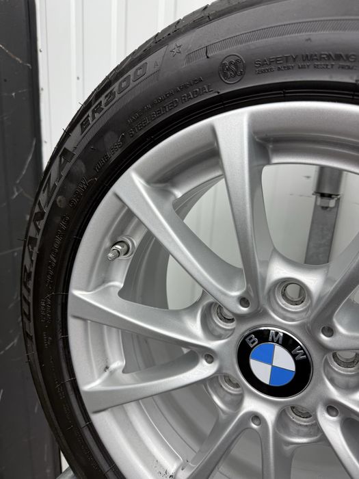 Felgi KOMPLET 5x120 16 cali BMW  F30 E46 E90 E87 E91 E47 OPONY LETNIE