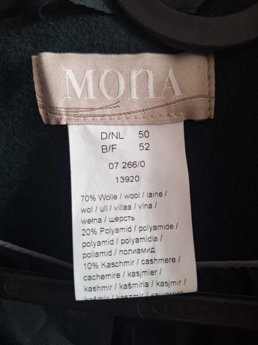 Płaszczyk wełninay butelkowy