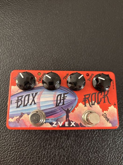 ZVEX Box of Rock (Overdrive / Distortion + Boost) – Como Novo