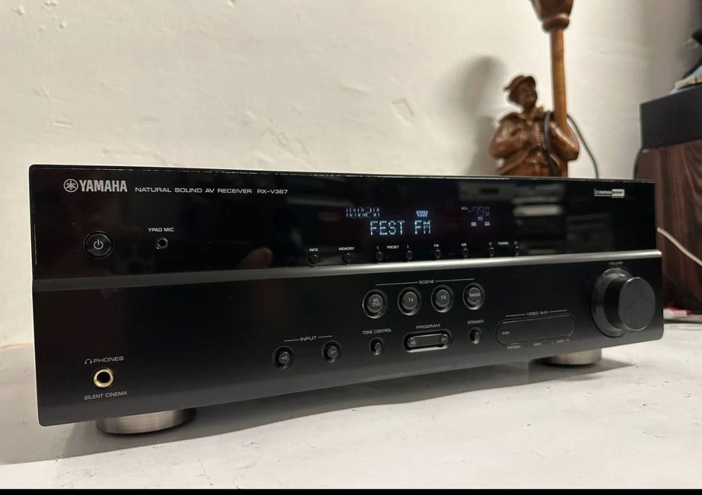 Pilot! 5.1 AVR Amplituner Yamaha RX V 367 , 120 Wat, 3D HDMI