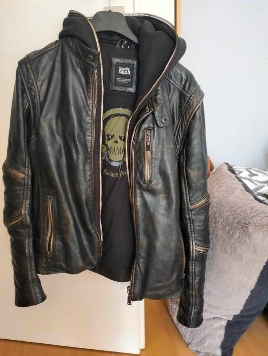 Kurtka skórzana 100% skóra z filmu Suicide Squad