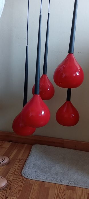 Lampa wisząca AGA 5 Red Azzardo