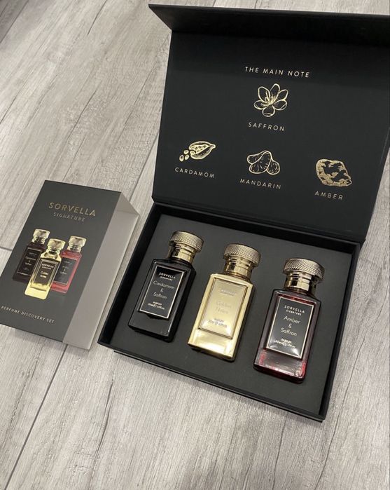 Sorvella zestaw box prezentowy signature 3 sztuki minaturki 30ml