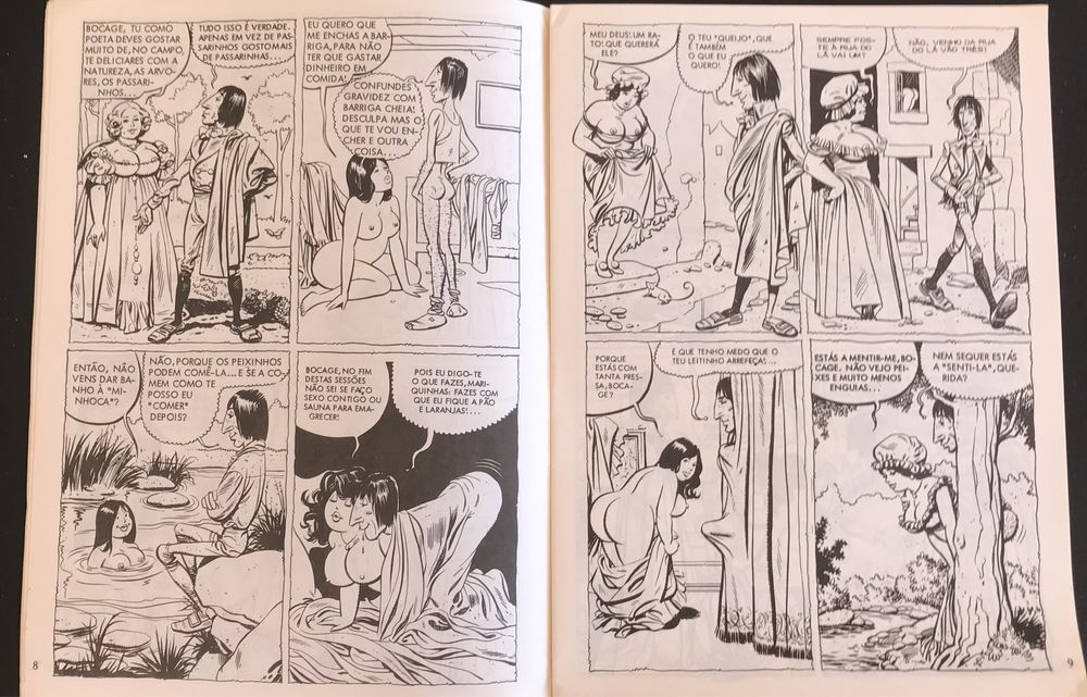 BD Erótica Vintage - Anedotas do Bocage (1979)