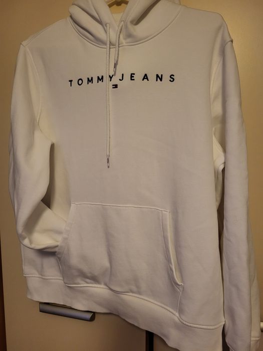 Bluza damska biala z kapturem- Tommy Jeans