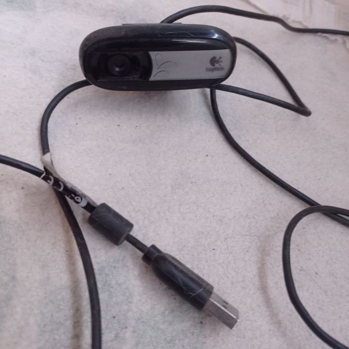 Веб-камера Usb с микрофоном f=3.85mm. 10x Digital Zoom Гибкий ствол и Logitech p/n 860-000333