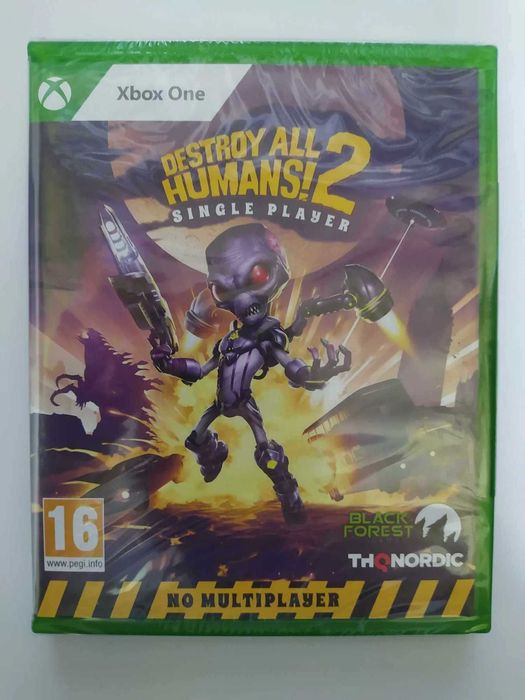 NOWA Destroy All Humans! 2 Xbox One folia nowa