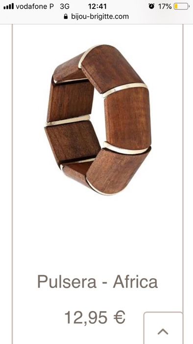 Pulseira Madeira Bijou Brigitte