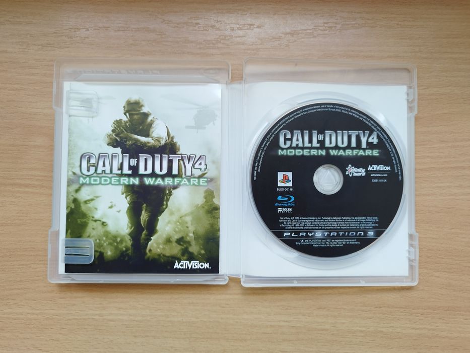 Call of duty 4 modern warfare ps3, PlayStation 3, stan bardzo dobry, wysyłka olx