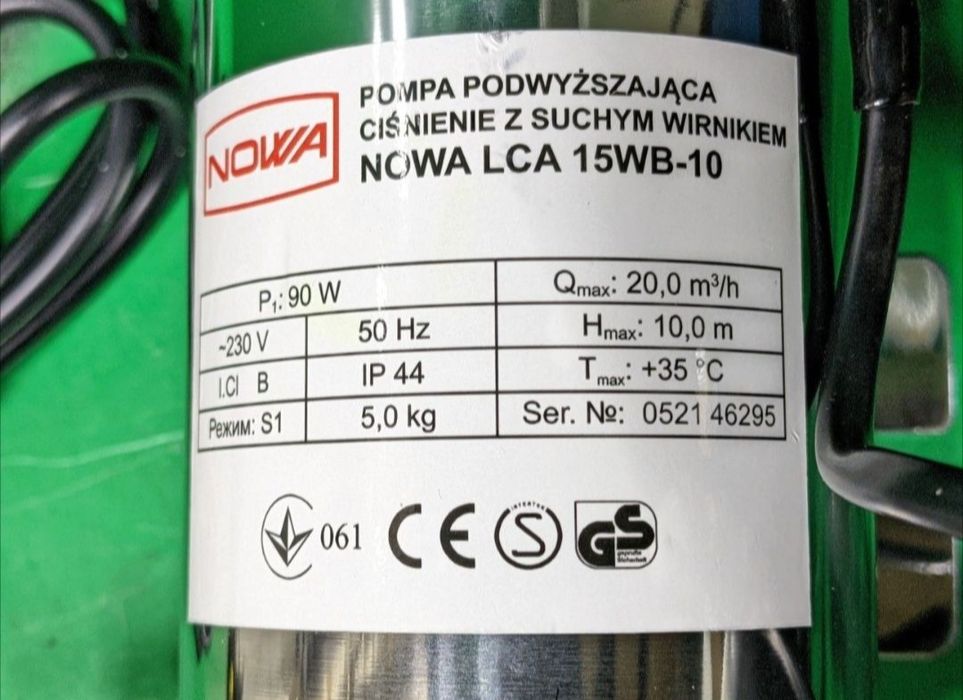 Насос підвищення тиску води, для поливу, водопостачання