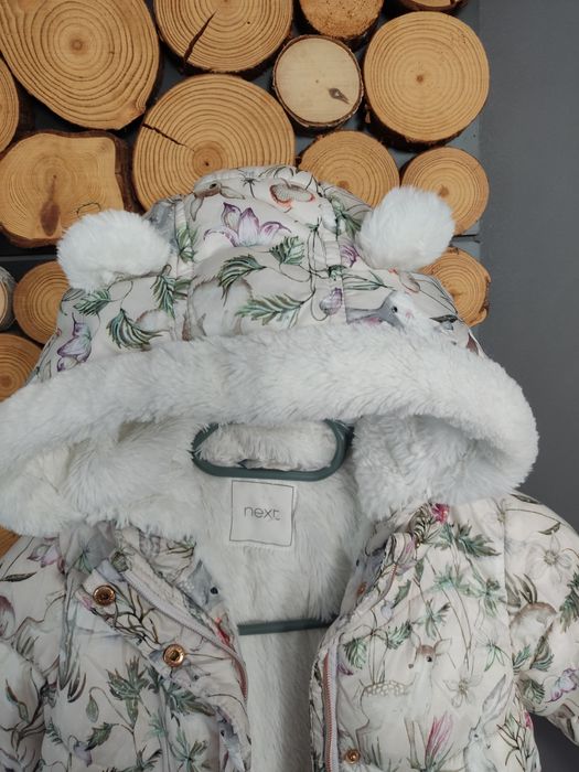 Kurtka zimowa next dziewczęca r.98
