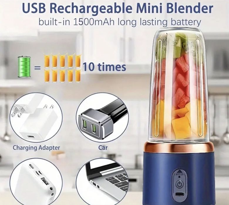 Liquidificadora Portátil USB