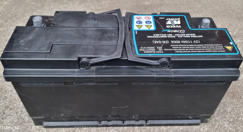 Akumulator 12V 110 Ah 800A IVECO