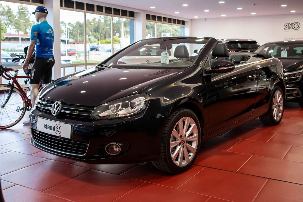 VW Golf Cabriolet 1.6 TDi BlueMotion Exclusive