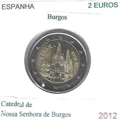 Espanha  - - - - - Moedas Comemorativas de 2 Euros