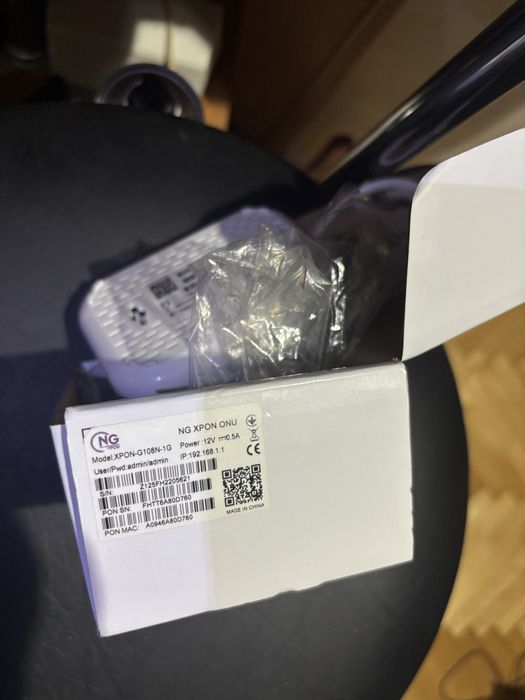 Абонентський термінал NG PON ONU XPON G108N 1G