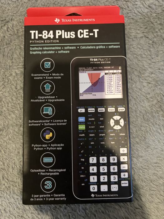 Calculadora cientifica  TI-84 Plus CE-T
