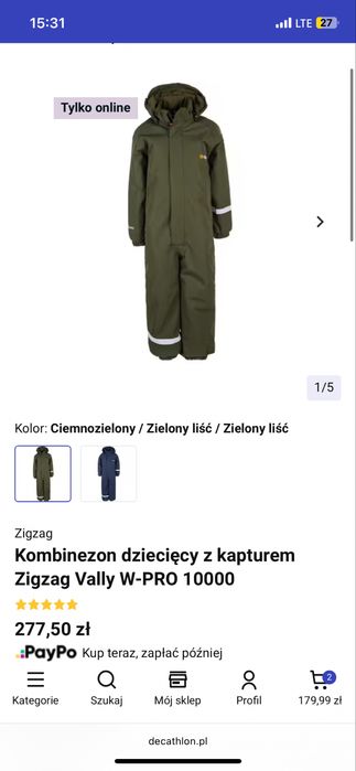 Kombinezon zimowy wododporny 116