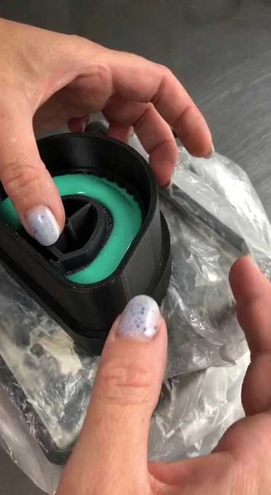 Зуботехнічна кювета для дублювання моделей.