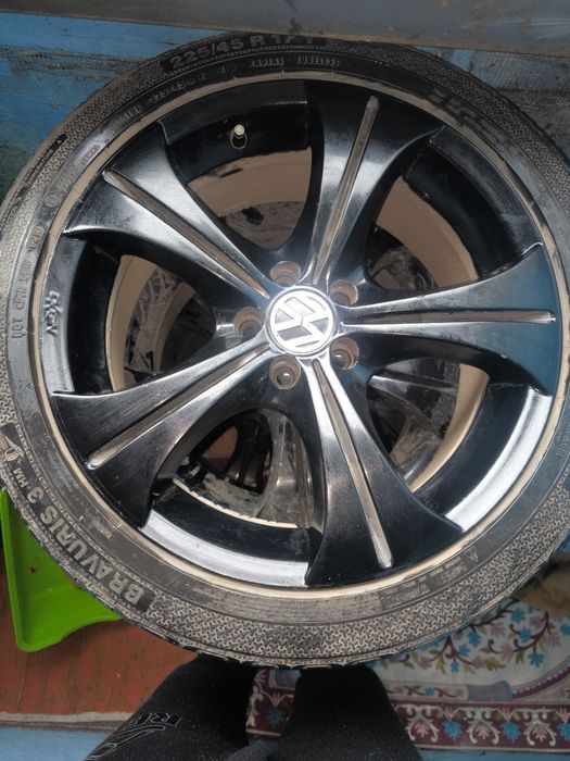 Диски  з гумою r17 5/100