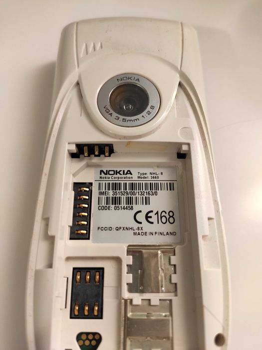Nokia 3660 | RetroTech | Colecionador | Vintage | Clássico63825528078211121