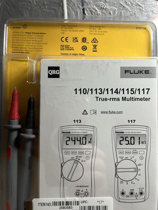 Мультиметр Fluke 115