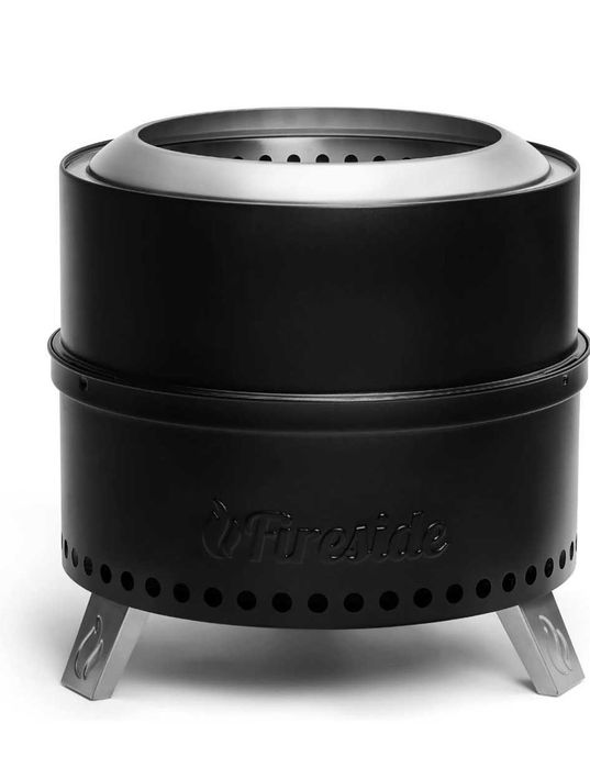 Fogueira  (fire pit) Com pouca Utilização. Emissão reduzida de fumos