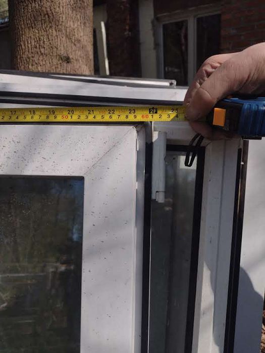 Okno pcv  60 x 180 niotwierane Fix witryna