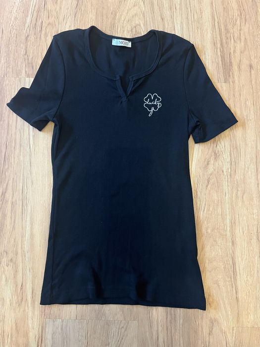 Bluzka prążek czarna