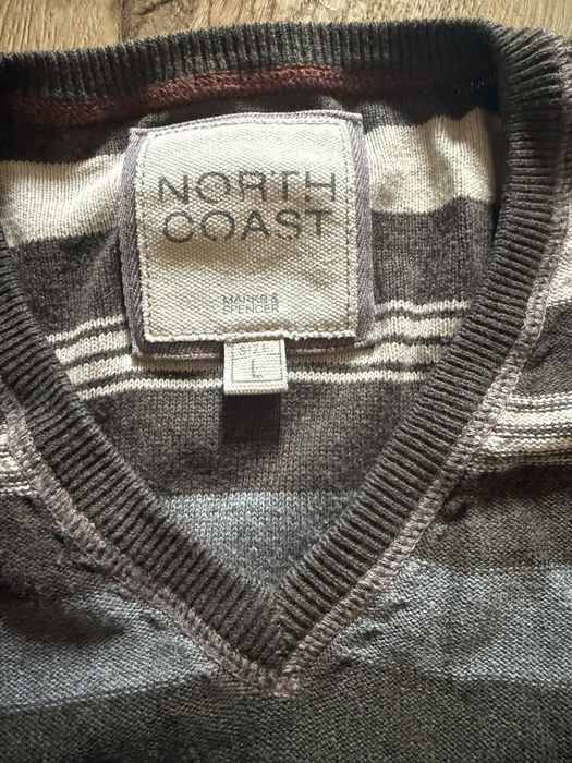 Bawelniany meski sweter L