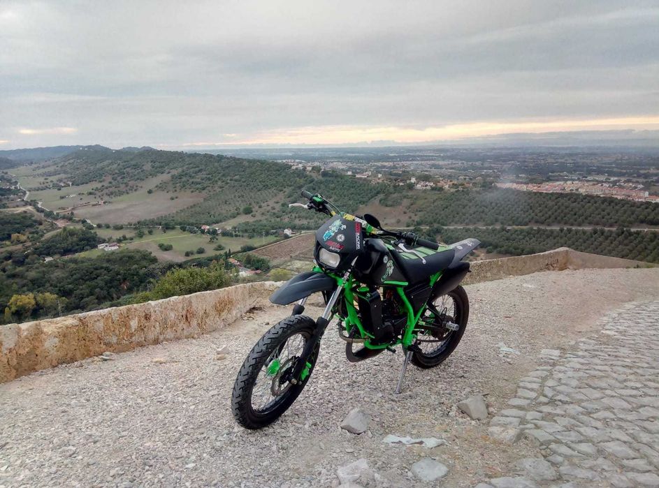 Yamaha Dt lc50. (Troco Kart KZ)