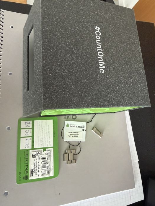 Certina DS Action Precidrive Chronograph Titanium na gwarancji.