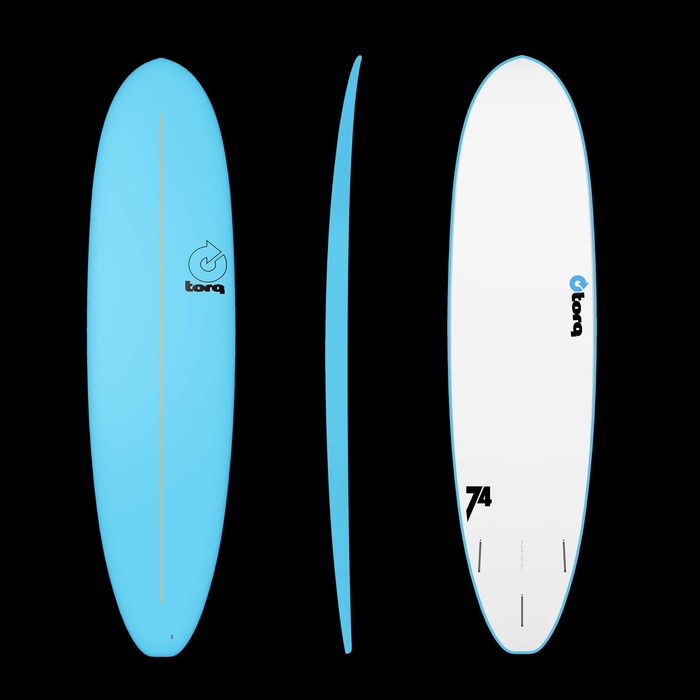 Prancha Surf (funboard) Torq V+ 7'4 Epoxy+ Soft Deck PE c/quilhas