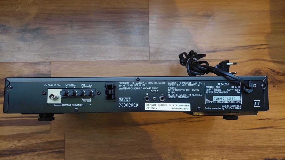 Denon TU-450 - stereo tuner FM
