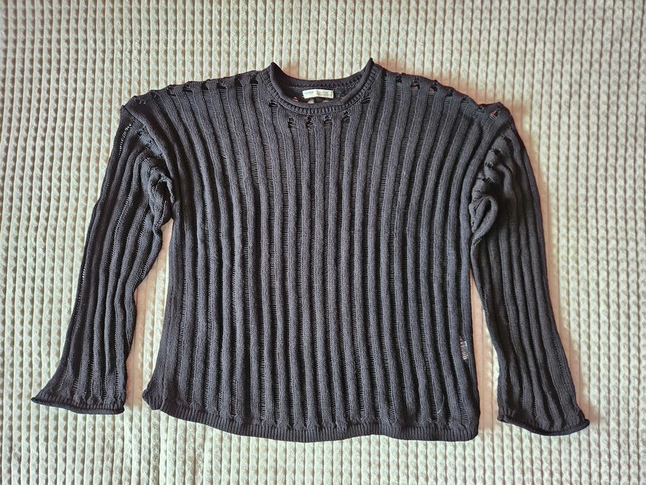 Sweter Pull & Bear damski czarny - S-M