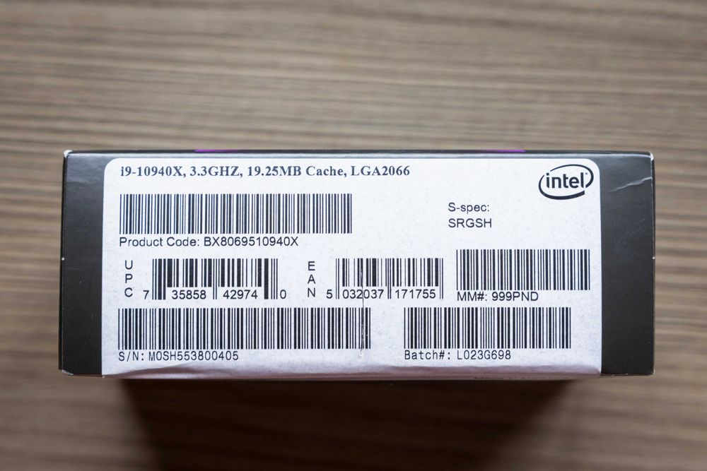 Procesor Intel Core i9-10940X  socket - 2066