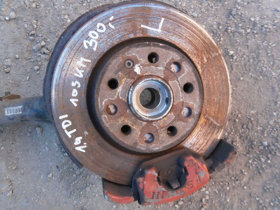 vw seat skoda 1,9 tdi 105 KM amortyzator lewy zwrotnica lewa komplet