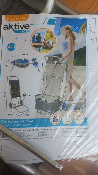 Carrinho de praia Aktive