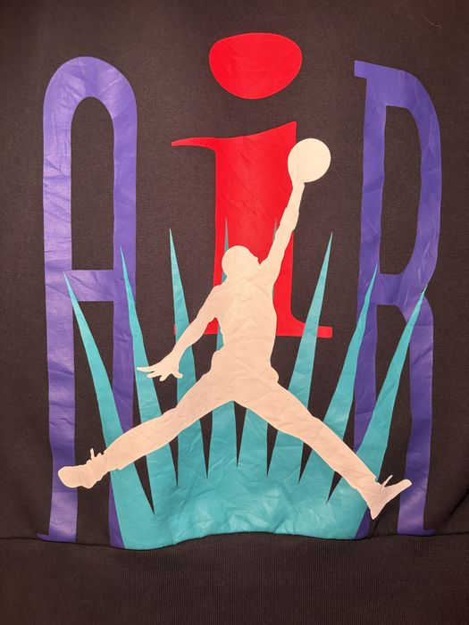 Nike Air Jordan Legacy Flight Nostalgia AJ9 Hoodie Black Gold