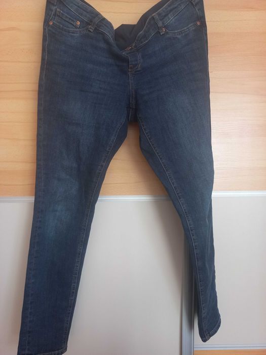 Jeansy ciążowe H&M Mama L