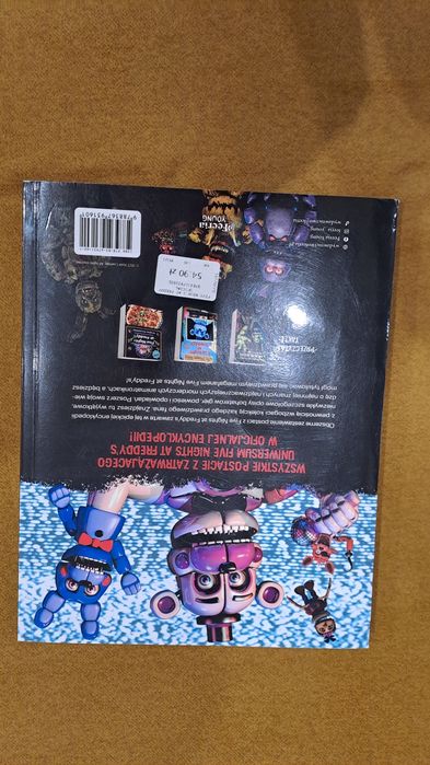 FNAF Five Nights At Freddy's Encyklopedia Postaci