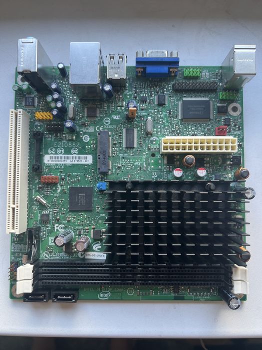 Материнська плата Mini-ITX Intel D510MO + процесор Atom D510