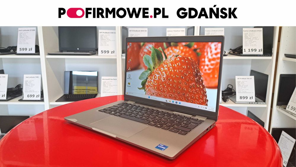 Laptop Dell Latitude 5320 13" i5-11GEN 16GB RAM 512GB SSD IPS FullHD Modem SIM LTE Poleasingowy Faktura 23% Gwarancja