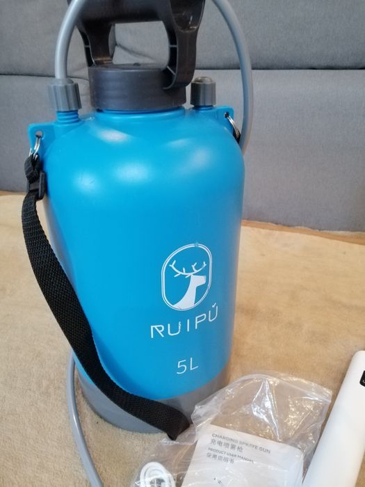 Opryskiwacz 5L ciśnieniowy akumulatorowy