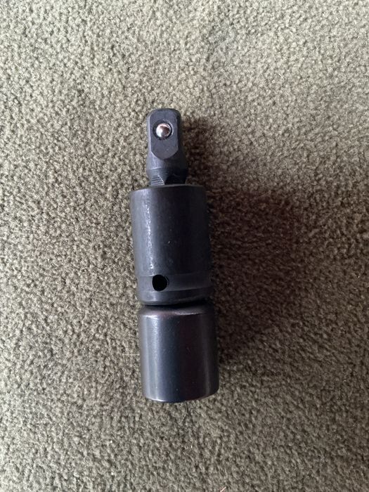 Комплект 2 шт перехідник карданчик адаптер квадрату 3/8 1/2 cr-va нові