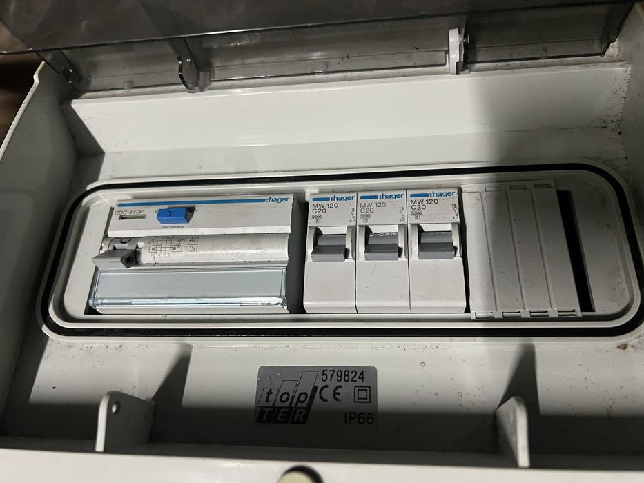 Quadro trifasico 16 A Palazzoli