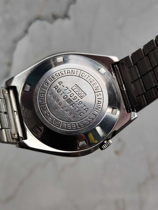 Citizen Leopard 7700 Hi Beat 28800 Automat Zegarek vintage
