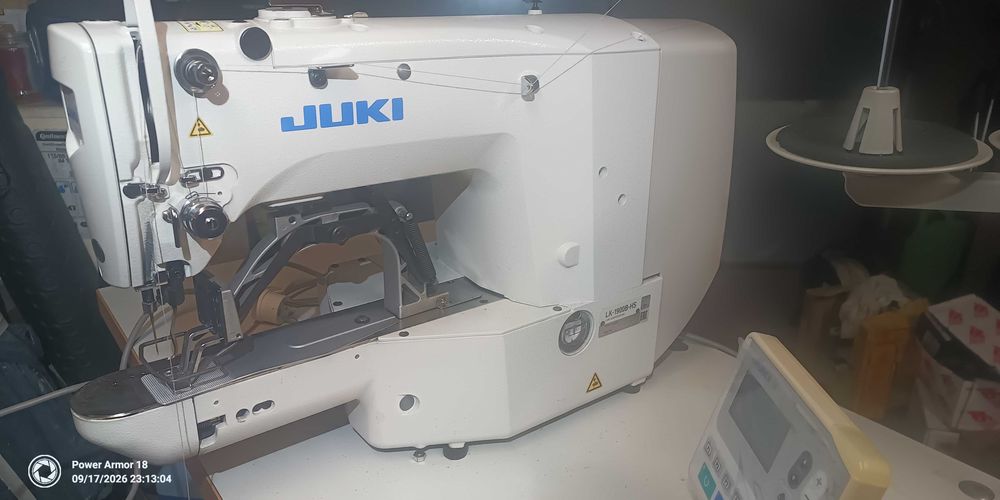 JUKI LK-1900B-HS  automat ryglujący do ciężkiego szycia