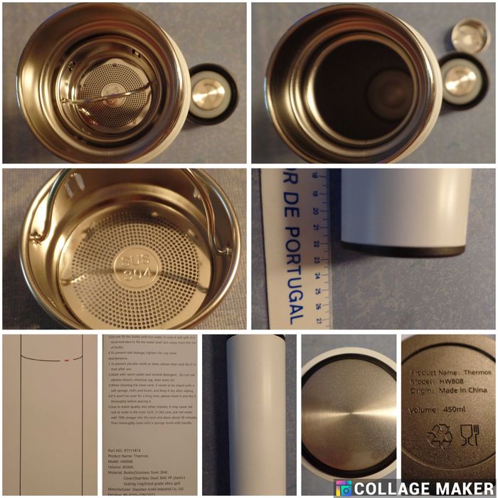 2 Garrafas Térmicas Novas (CA)